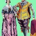 1640 г. Провинциальный дворянин и его супруга